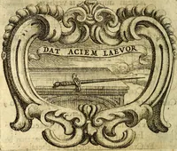 An illustration from Ignatius : insignium, epigrammatum et elogiorum centuriis expressus (1655)