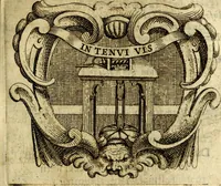 An illustration from Ignatius : insignium, epigrammatum et elogiorum centuriis expressus (1655)