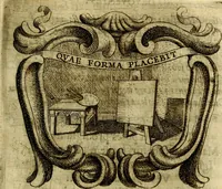 An illustration from Ignatius : insignium, epigrammatum et elogiorum centuriis expressus (1655)