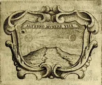 An illustration from Ignatius : insignium, epigrammatum et elogiorum centuriis expressus (1655)