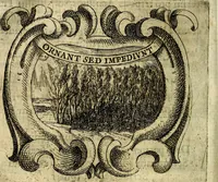An illustration from Ignatius : insignium, epigrammatum et elogiorum centuriis expressus (1655)