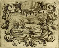 An illustration from Ignatius : insignium, epigrammatum et elogiorum centuriis expressus (1655)