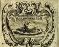 An illustration from Ignatius : insignium, epigrammatum et elogiorum centuriis expressus (1655)