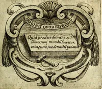 An illustration from Ignatius : insignium, epigrammatum et elogiorum centuriis expressus (1655)