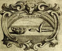 An illustration from Ignatius : insignium, epigrammatum et elogiorum centuriis expressus (1655)