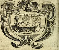 An illustration from Ignatius : insignium, epigrammatum et elogiorum centuriis expressus (1655)