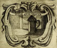 An illustration from Ignatius : insignium, epigrammatum et elogiorum centuriis expressus (1655)