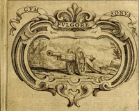 An illustration from Ignatius : insignium, epigrammatum et elogiorum centuriis expressus (1655)
