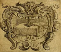 An illustration from Ignatius : insignium, epigrammatum et elogiorum centuriis expressus (1655)