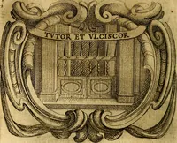 An illustration from Ignatius : insignium, epigrammatum et elogiorum centuriis expressus (1655)