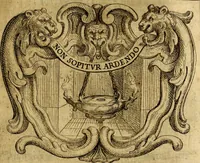 An illustration from Ignatius : insignium, epigrammatum et elogiorum centuriis expressus (1655)