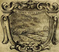 An illustration from Ignatius : insignium, epigrammatum et elogiorum centuriis expressus (1655)