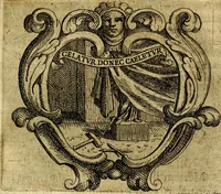An illustration from Ignatius : insignium, epigrammatum et elogiorum centuriis expressus (1655)