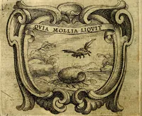 An illustration from Ignatius : insignium, epigrammatum et elogiorum centuriis expressus (1655)