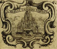 An illustration from Ignatius : insignium, epigrammatum et elogiorum centuriis expressus (1655)