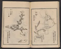 Picture 1 of 4 from Ikebana chiyo no matsu (1818), leaf 18
