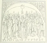An illustration from Ikonografia Bogomateri (1914)
