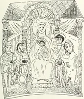 An illustration from Ikonografia Bogomateri (1914)