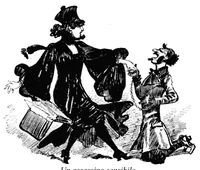 An illustration from Il 20. secolo. La conquista delle regioni aeree (1885)