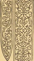 An illustration from Il Burato : libro de recami (1909)