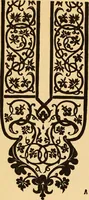 An illustration from Il Burato : libro de recami (1909)