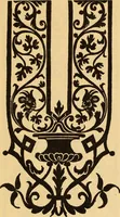 An illustration from Il Burato : libro de recami (1909)