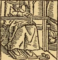 An illustration from Il Burato : libro de recami (1909)