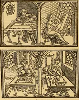 An illustration from Il Burato : libro de recami (1909)