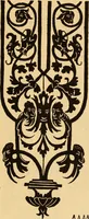An illustration from Il Burato : libro de recami (1909)