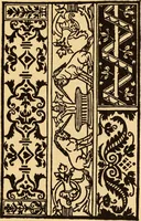 An illustration from Il Burato : libro de recami (1909)