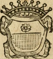 An illustration from Il Campidoglio trionfante in occasione della nobilissima caualcata fatta il dì 4. nouembre 1691 per l'eccellentissimo signor Ottauio Riari, marchese di Monte Peloso e senator di Bologna, nell'andar' a prenderui'l possesso della dignità di senator di Roma, conferitagli da nostro signore papa Innocenzo XII : colla descrizione dell'apparato fatto in Campidoglio, delle cirimonie praticate ne' palazzi, del Quirinale e dello stesso Campidoglio, e colla nota di tutte le particolarità attenenti à detta fonzione (1691)