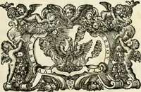 An illustration from Il cannocchiale aristotelico, o sia, Idea dell'arguta et ingeniosa elocutione : che serue à tutta l'arte oratoria, lapidaria, et simbolica (1670)
