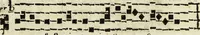 An illustration from Il cantore addottrinato, ovvero Regole del canto corale, oue con breue, e facil metodo s'insegna la practica de' precetti più necessari del canto fermo; il modo di mantenere il coro semprealla medesima altezza di voce; di ripigliare doue resta l'organo; d'intonare molte cose, che frà l'anno si cantano; e in particolare tutti gl'inni (1682)