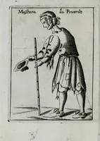 An illustration from Il carnevale italiano mascherato : que si veggono in figura varie inuentione de capritii (1642)