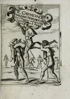 Picture 1 of 19 from Il carnevale italiano mascherato : que si veggono in figura varie inuentione de capritii (1642), leaf 5