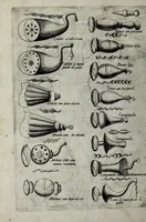 An illustration from Il cauallo da maneggio. Libro. Dove si tratta della nobilissima virtu del caualcare, come il cauagliere deue star' à cauallo, acciò sia chiamato perfetto cauagliere, amato e stimato da tutti; come si deue domar' il cauallo, gouernare, inferrare, imbrigliare, am̃aestrare; in che tempo si deuono pigliar li poledri per ammaestrarli di tempo in tempo, e di scola in scola. Della razza dei stalloni, de pelami; de segni buoni, et cattiui; & in fine dei remedij ad' ogni sorte d'infirmità che puol accader' al cauallo. Diviso in tre parti, nella prima si tratta del conoscer li caualli; nella seconda il modo di caualcare; nella terza il modo di medicar' ogni sorte d'infirmità; con tre tauole .. (1650)
