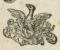 An illustration from Il centesimo dell'anno M.DC.XCV. celebrato in Roma dall'Accademia del disegno : essendo prencipe il signor cavalier Carlo Fontana architetto (1696)