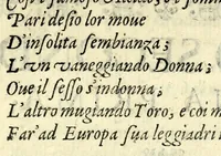 An illustration from Il Clorindo, tragedia pastorale (1604)