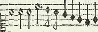 Picture 42 of 54 from Il compendio della mvsica, nel qvale brevemente si tratta dell' arte del contrapunto, diviso in qvatro libri (1588), leaf 121