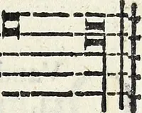 An illustration from Il compendio della mvsica, nel qvale brevemente si tratta dell' arte del contrapunto, diviso in qvatro libri (1588)