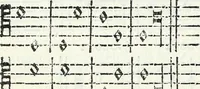 Picture 16 of 54 from Il compendio della mvsica, nel qvale brevemente si tratta dell' arte del contrapunto, diviso in qvatro libri (1588), leaf 37