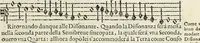 Picture 18 of 54 from Il compendio della mvsica, nel qvale brevemente si tratta dell' arte del contrapunto, diviso in qvatro libri (1588), leaf 44