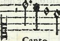 Picture 31 of 54 from Il compendio della mvsica, nel qvale brevemente si tratta dell' arte del contrapunto, diviso in qvatro libri (1588), leaf 89