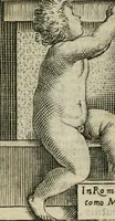 An illustration from Il compvtista pagato di Lattantio Agvcchia. Per trouare in vn subito il conto fatto di qualunque sorte di pagamento, che si faccia, cosi a giorni, come à mesi, & anno (1613)