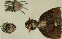 An illustration from Il costume antico e moderno, o, storia del governo, della milizia, della religione, delle arti, scienze ed usanze di tutti i popoli antichi e moderni, provata coi monumenti dell'antichità e rappresentata cogli analoghi disegni dal dottor Giulio Ferrario : America (1826)
