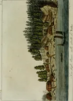 An illustration from Il costume antico e moderno, o, storia del governo, della milizia, della religione, delle arti, scienze ed usanze di tutti i popoli antichi e moderni, provata coi monumenti dell'antichità e rappresentata cogli analoghi disegni dal dottor Giulio Ferrario : America (1826)