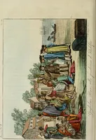 An illustration from Il costume antico e moderno, o, storia del governo, della milizia, della religione, delle arti, scienze ed usanze di tutti i popoli antichi e moderni, provata coi monumenti dell'antichità e rappresentata cogli analoghi disegni dal dottor Giulio Ferrario : America (1826)