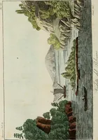 An illustration from Il costume antico e moderno, o, storia del governo, della milizia, della religione, delle arti, scienze ed usanze di tutti i popoli antichi e moderni, provata coi monumenti dell'antichità e rappresentata cogli analoghi disegni dal dottor Giulio Ferrario : America (1826)