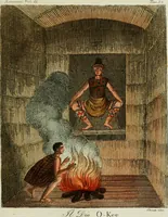 Picture 63 of 106 from Il costume antico e moderno, o, storia del governo, della milizia, della religione, delle arti, scienze ed usanze di tutti i popoli antichi e moderni, provata coi monumenti dell'antichità e rappresentata cogli analoghi disegni dal dottor Giulio Ferrario : America (1826), leaf 580