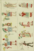 An illustration from Il costume antico e moderno, o, storia del governo, della milizia, della religione, delle arti, scienze ed usanze di tutti i popoli antichi e moderni, provata coi monumenti dell'antichità e rappresentata cogli analoghi disegni dal dottor Giulio Ferrario : America (1826)